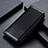 Leather Case Stands Flip Cover Holder for Apple iPhone 12 Black