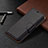 Leather Case Stands Flip Cover Holder for Apple iPhone 13 Pro Black