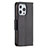 Leather Case Stands Flip Cover Holder for Apple iPhone 14 Pro Black