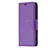 Leather Case Stands Flip Cover Holder for Apple iPhone 15 Plus Purple