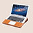 Leather Case Stands Flip Cover Holder for Apple MacBook Air 13 inch (2020)