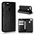 Leather Case Stands Flip Cover Holder for Asus Zenfone Max Plus M1 ZB570TL Black