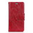 Leather Case Stands Flip Cover Holder for Doogee X55 Red