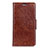 Leather Case Stands Flip Cover Holder for Doogee X70 Brown