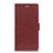 Leather Case Stands Flip Cover Holder for HTC U11 Eyes Brown