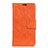 Leather Case Stands Flip Cover Holder for HTC U11 Eyes Orange