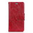 Leather Case Stands Flip Cover Holder for HTC U11 Eyes Red