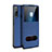 Leather Case Stands Flip Cover Holder for Huawei Enjoy 10 Plus Blue