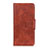 Leather Case Stands Flip Cover Holder for Huawei Honor 30S Brown