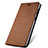 Leather Case Stands Flip Cover Holder for Huawei Honor 9 Lite Brown