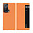 Leather Case Stands Flip Cover Holder for Huawei Honor Magic V 5G Orange