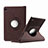 Leather Case Stands Flip Cover Holder for Huawei MatePad T 8 Brown