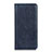 Leather Case Stands Flip Cover Holder for Huawei P smart S Blue