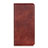 Leather Case Stands Flip Cover Holder for Huawei P smart S Brown