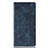 Leather Case Stands Flip Cover Holder for Motorola Moto G Pro Blue