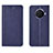 Leather Case Stands Flip Cover Holder for Oppo Ace2 Blue