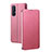 Leather Case Stands Flip Cover Holder for Oppo Find X2 Neo Pink