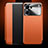 Leather Case Stands Flip Cover Holder for Oppo K10 5G Orange