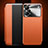 Leather Case Stands Flip Cover Holder for Oppo K10 Pro 5G Orange