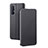 Leather Case Stands Flip Cover Holder for Oppo Reno3 Pro Black