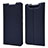 Leather Case Stands Flip Cover Holder for Samsung Galaxy A80 Blue