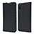 Leather Case Stands Flip Cover Holder for Samsung Galaxy A90 5G Black