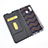 Leather Case Stands Flip Cover Holder for Samsung Galaxy M10S