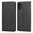 Leather Case Stands Flip Cover Holder for Samsung Galaxy Note 10 Plus Black