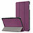 Leather Case Stands Flip Cover Holder for Samsung Galaxy Tab S5e 4G 10.5 SM-T725 Purple