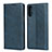 Leather Case Stands Flip Cover Holder for Sony Xperia L4 Blue