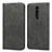 Leather Case Stands Flip Cover Holder for Xiaomi Redmi K20 Black