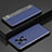 Leather Case Stands Flip Cover Holder GS1 for Huawei Honor Magic3 5G Blue