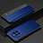 Leather Case Stands Flip Cover Holder GS1 for Huawei Mate 50 Blue