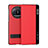 Leather Case Stands Flip Cover Holder GS1 for Huawei Mate X5 Red