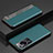 Leather Case Stands Flip Cover Holder GS1 for Huawei P60 Green