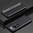 Leather Case Stands Flip Cover Holder GS1 for Huawei P60 Pro Black