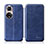 Leather Case Stands Flip Cover Holder H01D for Huawei Honor 50 5G