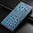 Leather Case Stands Flip Cover Holder H01P for Realme Q5 5G Sky Blue