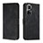 Leather Case Stands Flip Cover Holder H01X for Huawei Honor 50 5G Black