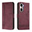 Leather Case Stands Flip Cover Holder H01X for Huawei Honor 60 5G