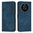 Leather Case Stands Flip Cover Holder H01X for Huawei Honor Magic4 Lite 4G Blue