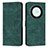 Leather Case Stands Flip Cover Holder H01X for Huawei Honor Magic5 Lite 5G Green