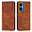 Leather Case Stands Flip Cover Holder H01X for Huawei Honor X7