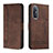 Leather Case Stands Flip Cover Holder H01X for Huawei Nova 9 SE