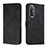 Leather Case Stands Flip Cover Holder H01X for Huawei Nova 9 SE Black