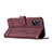 Leather Case Stands Flip Cover Holder H01X for Motorola Moto E13