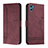 Leather Case Stands Flip Cover Holder H01X for Motorola Moto E22S