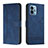 Leather Case Stands Flip Cover Holder H01X for Motorola Moto G 5G (2023)