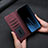 Leather Case Stands Flip Cover Holder H01X for Motorola Moto G72