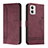 Leather Case Stands Flip Cover Holder H01X for Motorola Moto G73 5G